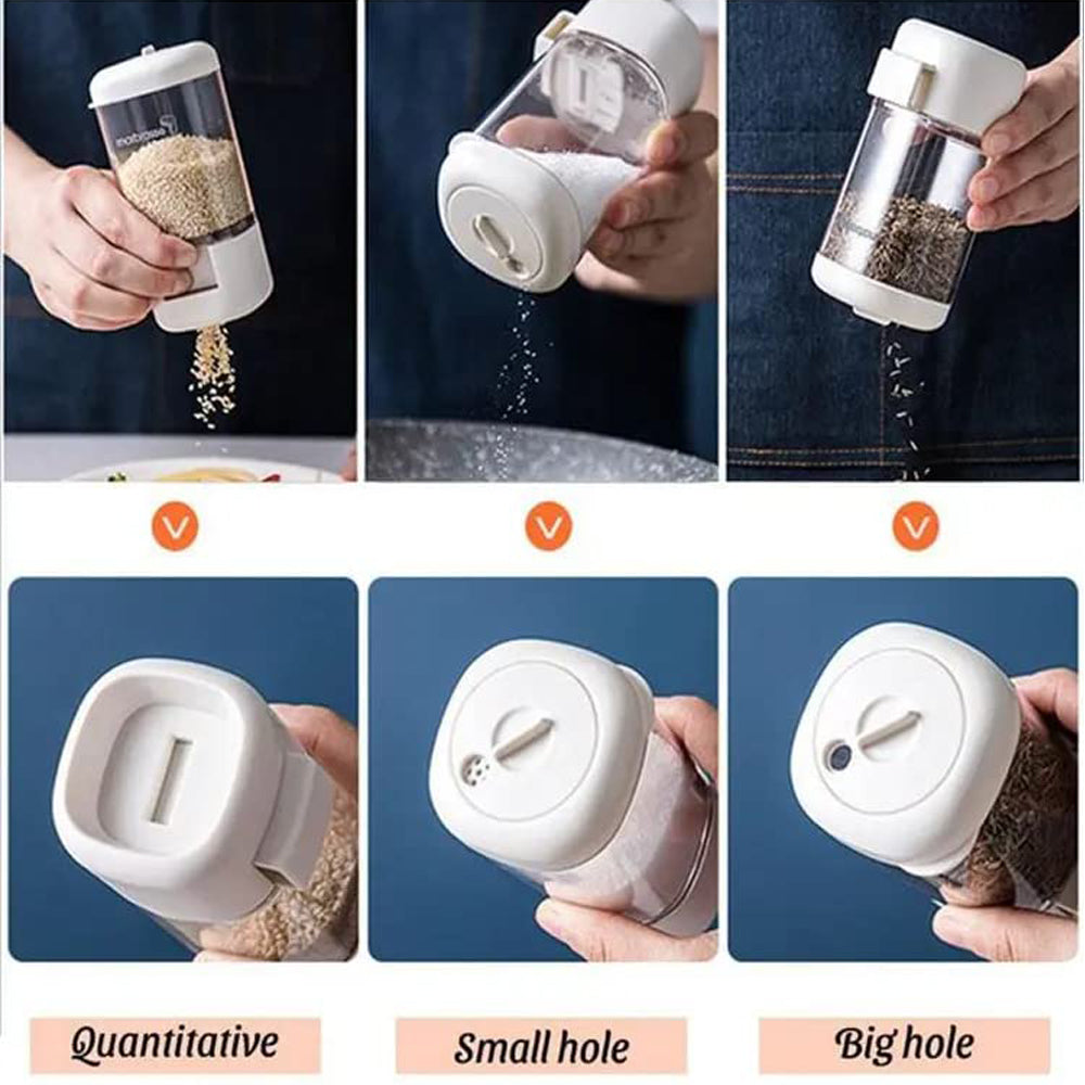 Double Seasoning Jars Set Measuring