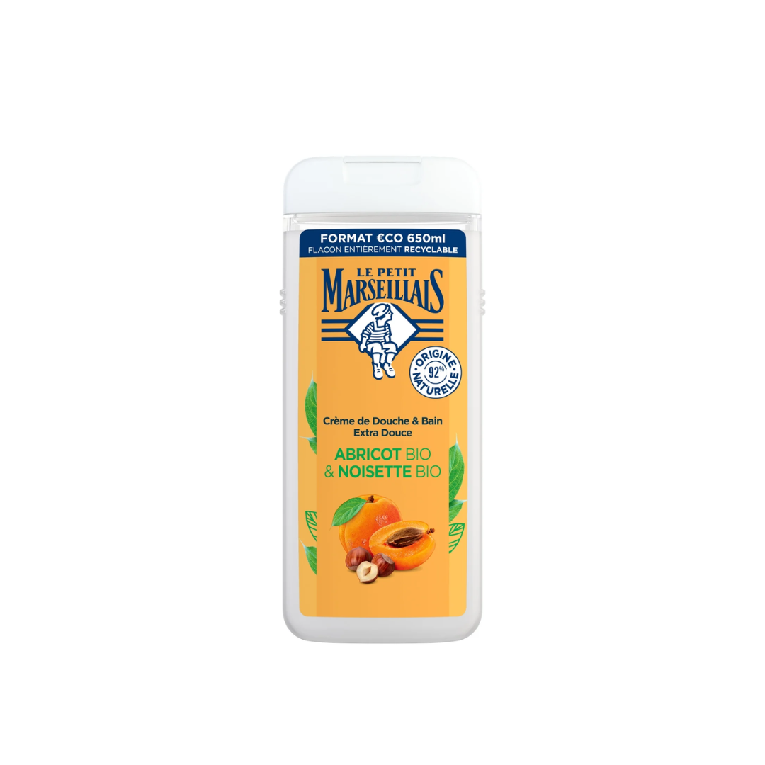 Le Petit Marseillais Shower Gel Apricot Hazelnut 650ml