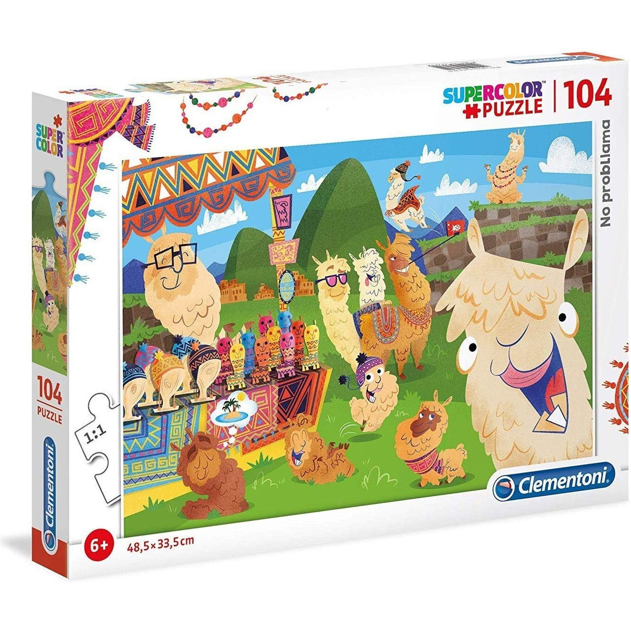 Clementoni Puzzle No Probllama 104 Pcs