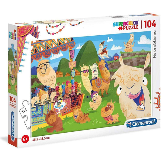 Clementoni Puzzle No Probllama 104 Pcs