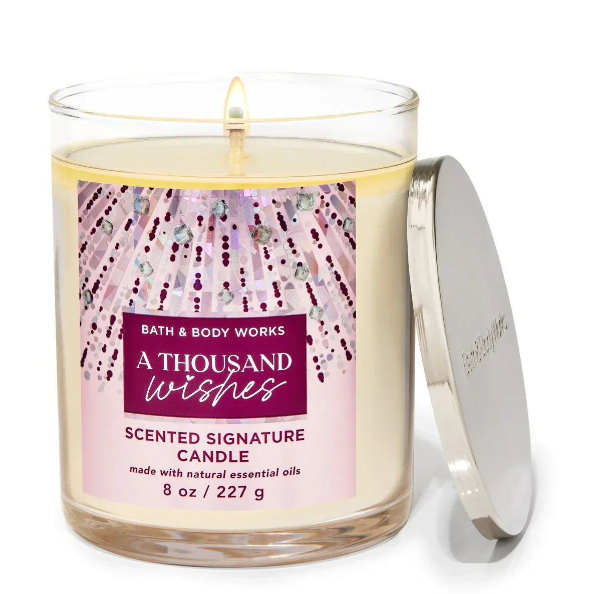 Bath And Body A Thousand Wishes One Wick Candle 227g