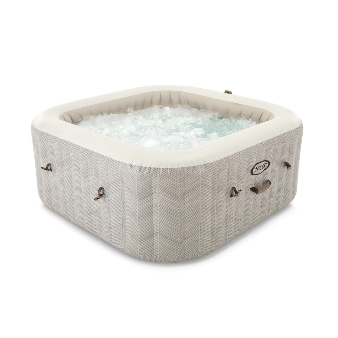 Intex Chevron Deluxe Square Bubble Spa Set