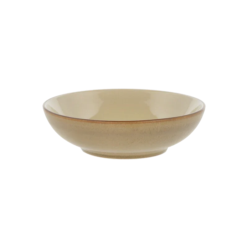 Bitz Living Pasta Bowl Wood 20cm Wood Sand Stoneware
