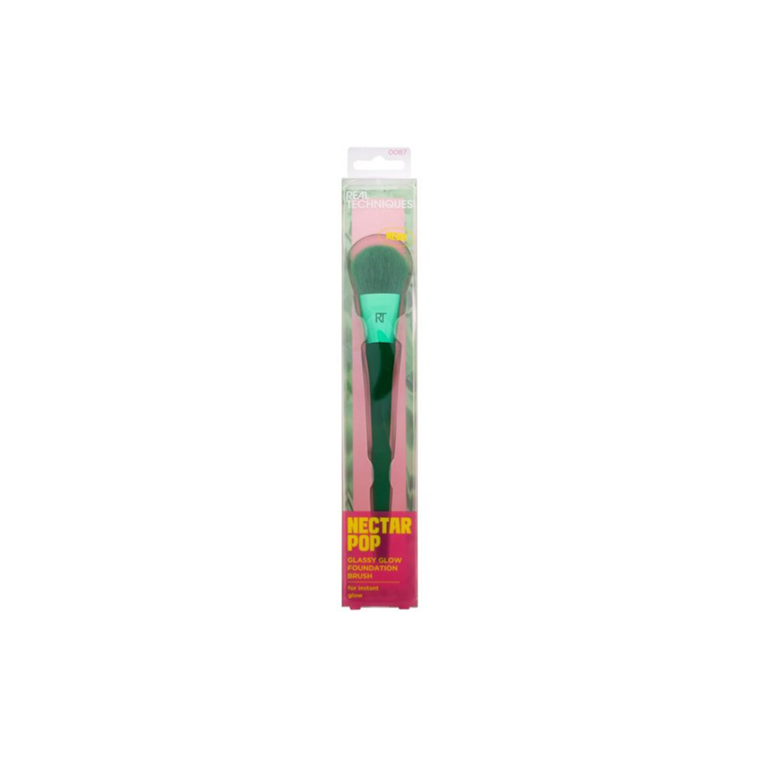 Real Techniques Nectar Pop Clossy Glow Foundation Brush - Medaid International