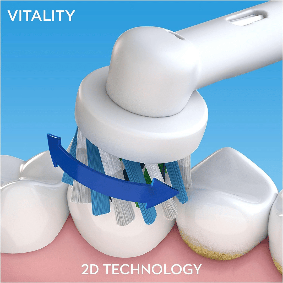 Oral-B Vitality 150 CrossAction Black Electric Rechargeable Toothbrush D100.413.1