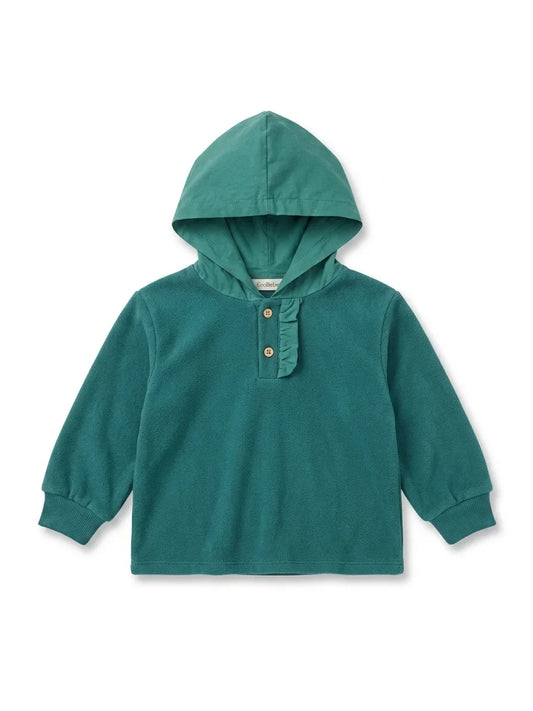 Zara Boy's Green Hooded Blouse | Zara In Lebanon