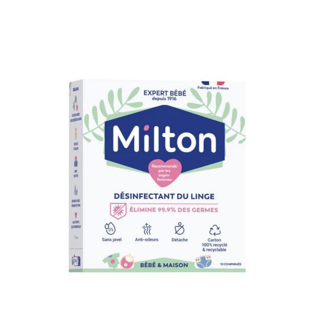 Milton Antibacterial Laundry, 12 Tablets