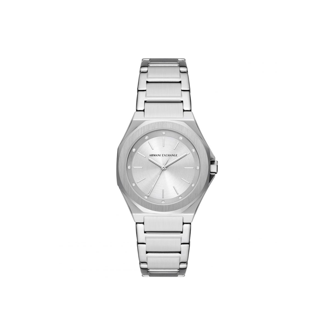 Armani Exchange Silver Stainless Steel Watch, AX4606 - Medaid International