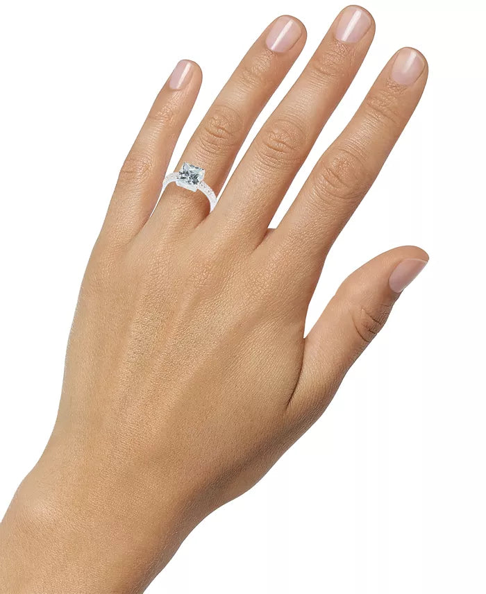 Charter Club Women's Silver Plated Cubic Zirconia Ring |Charter Club In Lebanon