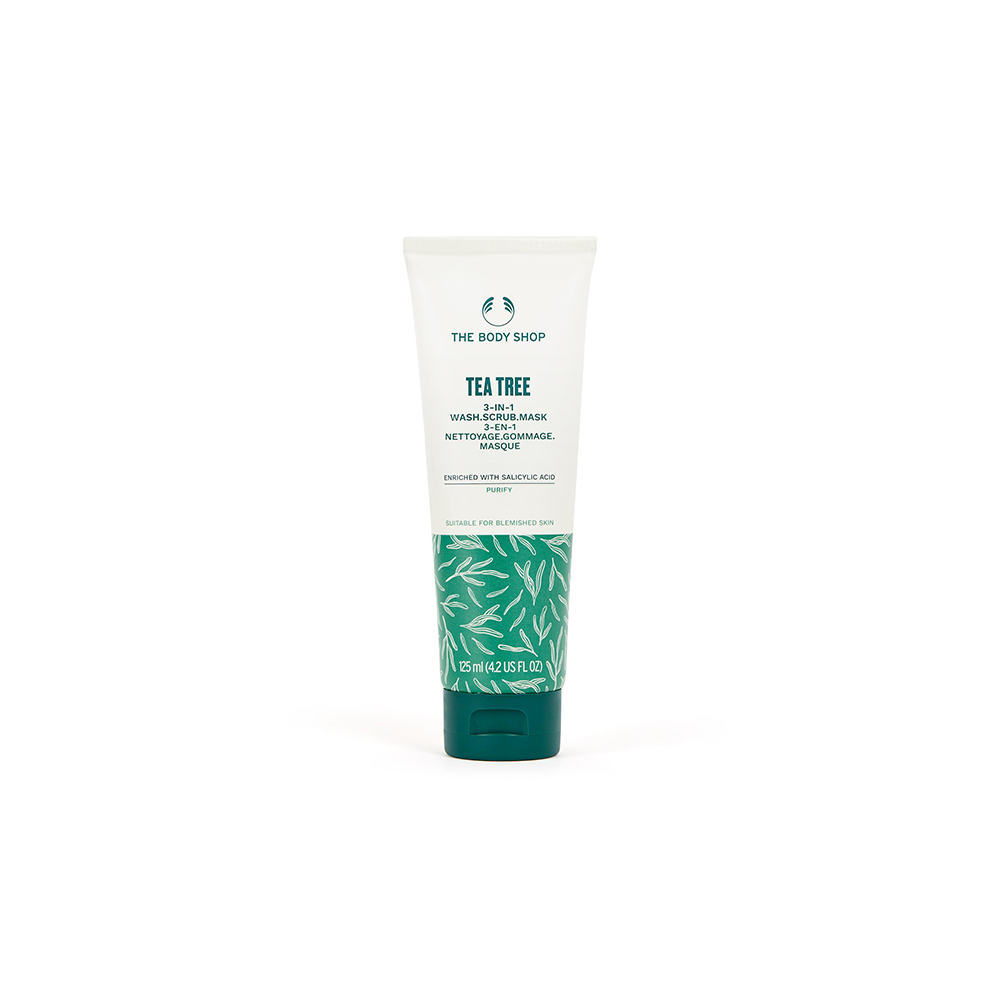 Tea Tree 3-in-1 Wash, Scrub & Mask - Medaid International
