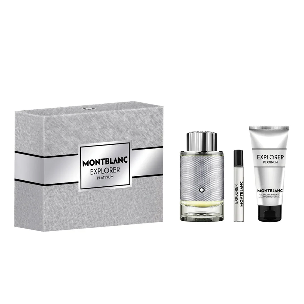Mont Blanc Explorer Platinum Eau De Parfun Gift Set - Medaid International