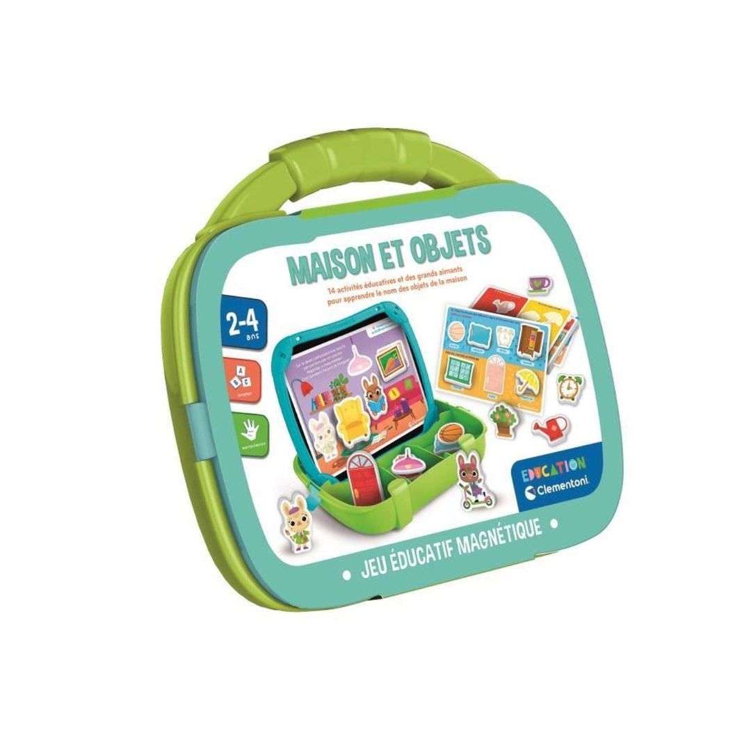 Clementoni Science & Play: Magnetic Words & Objects Case