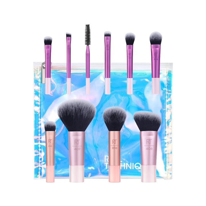 Real Techniques Travel Fantasy Mini Brush Kit + pouch 278177