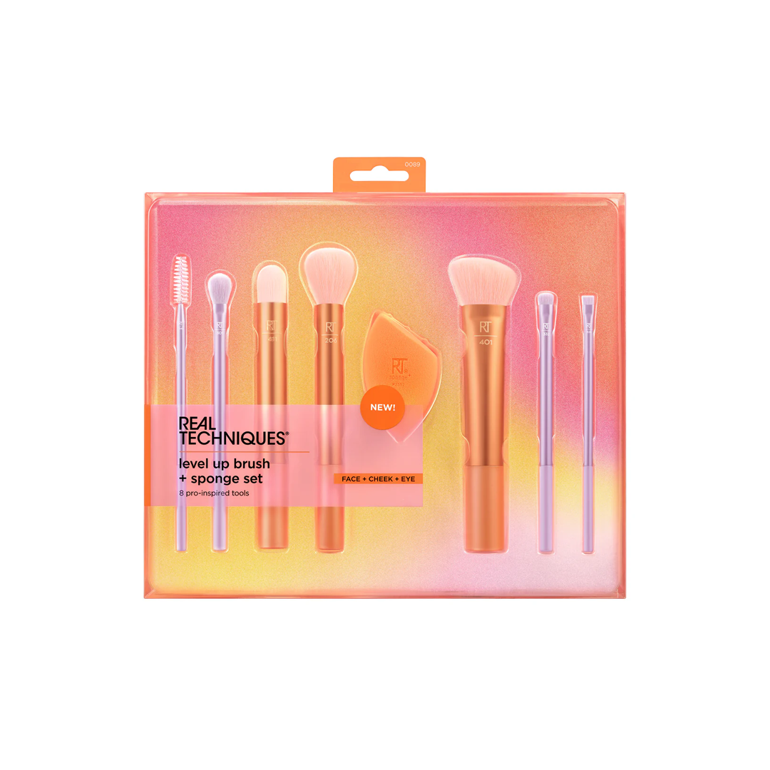 Real Techniques Level Up Brush And Sponge Kit - Medaid International