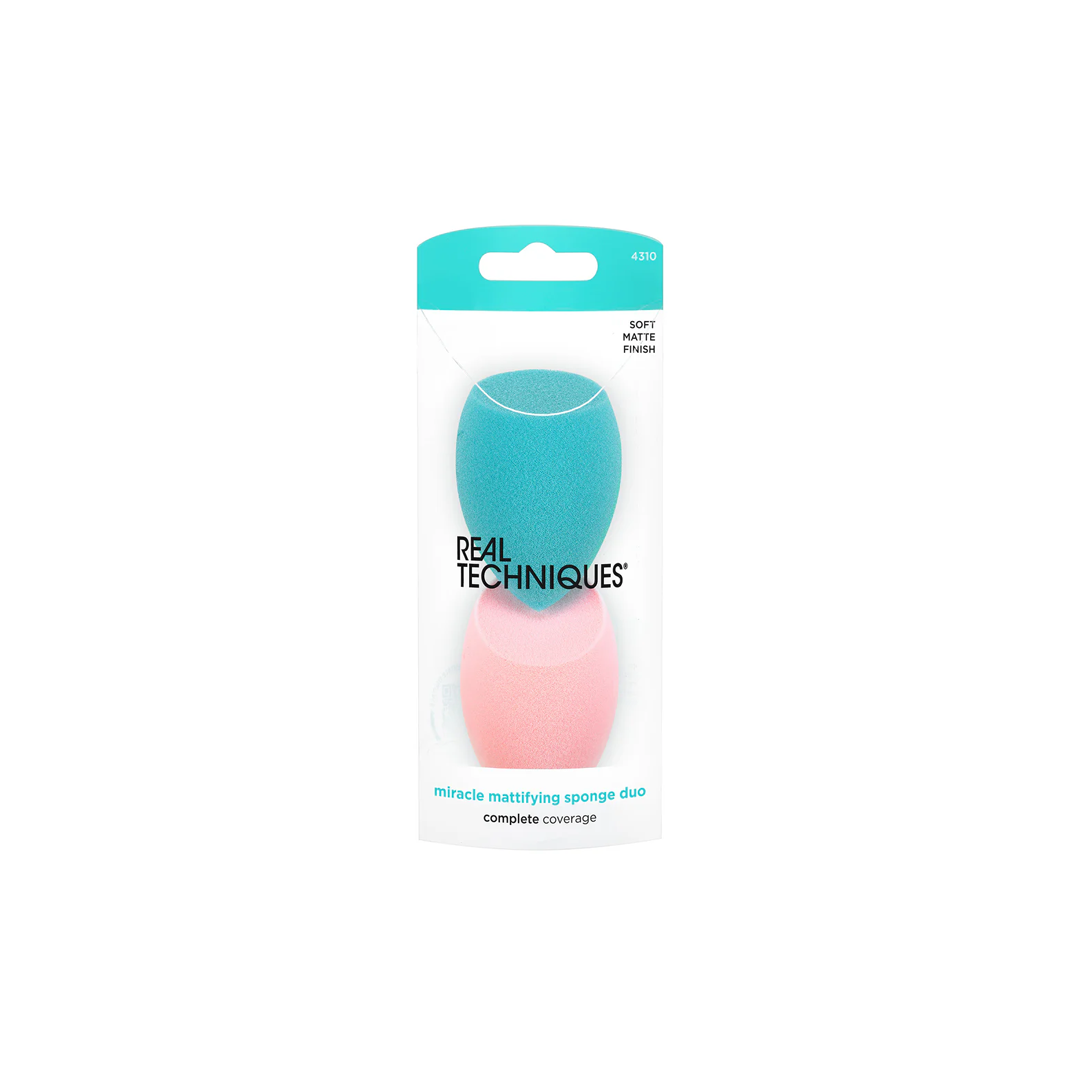 Real Techniques Miracle Mattifying Duo Sponge - Medaid International