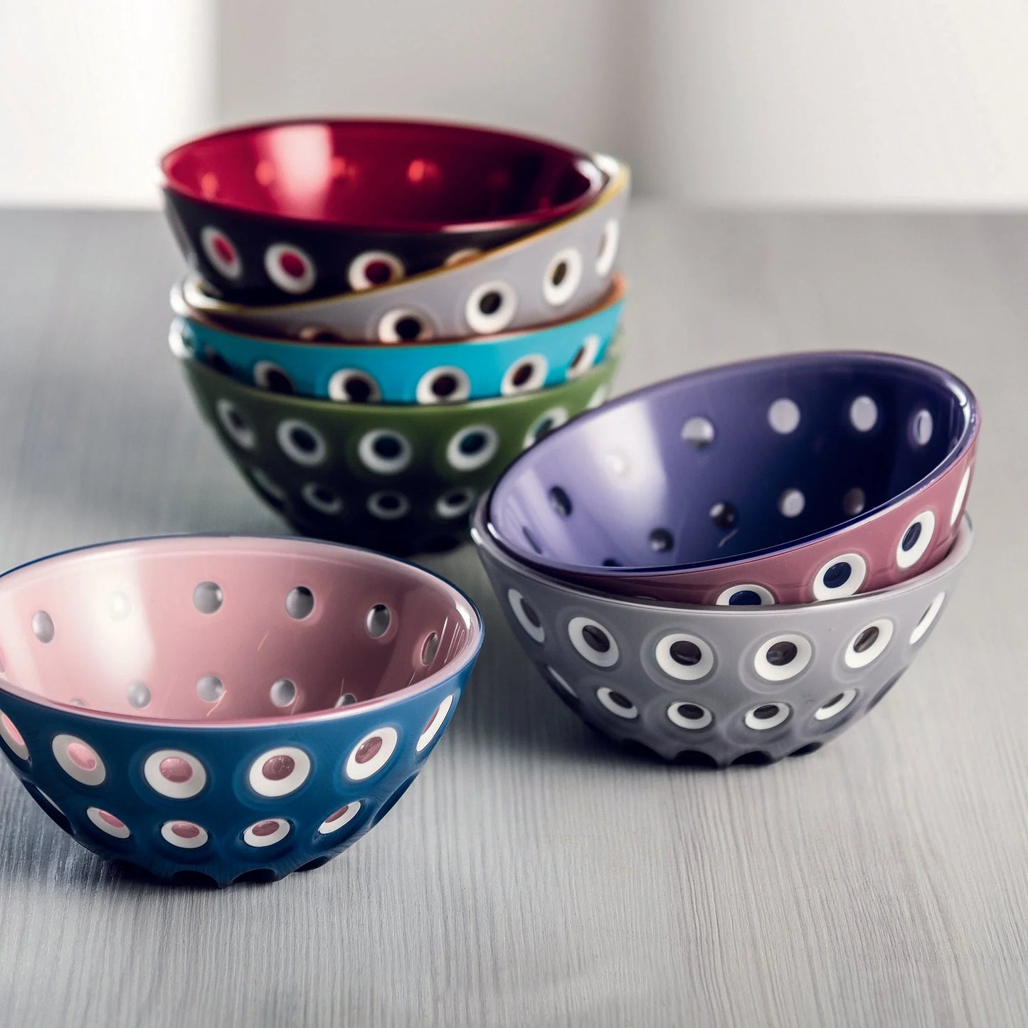 Guzzini Le Murrine Set Of 2 Bowls 12cm