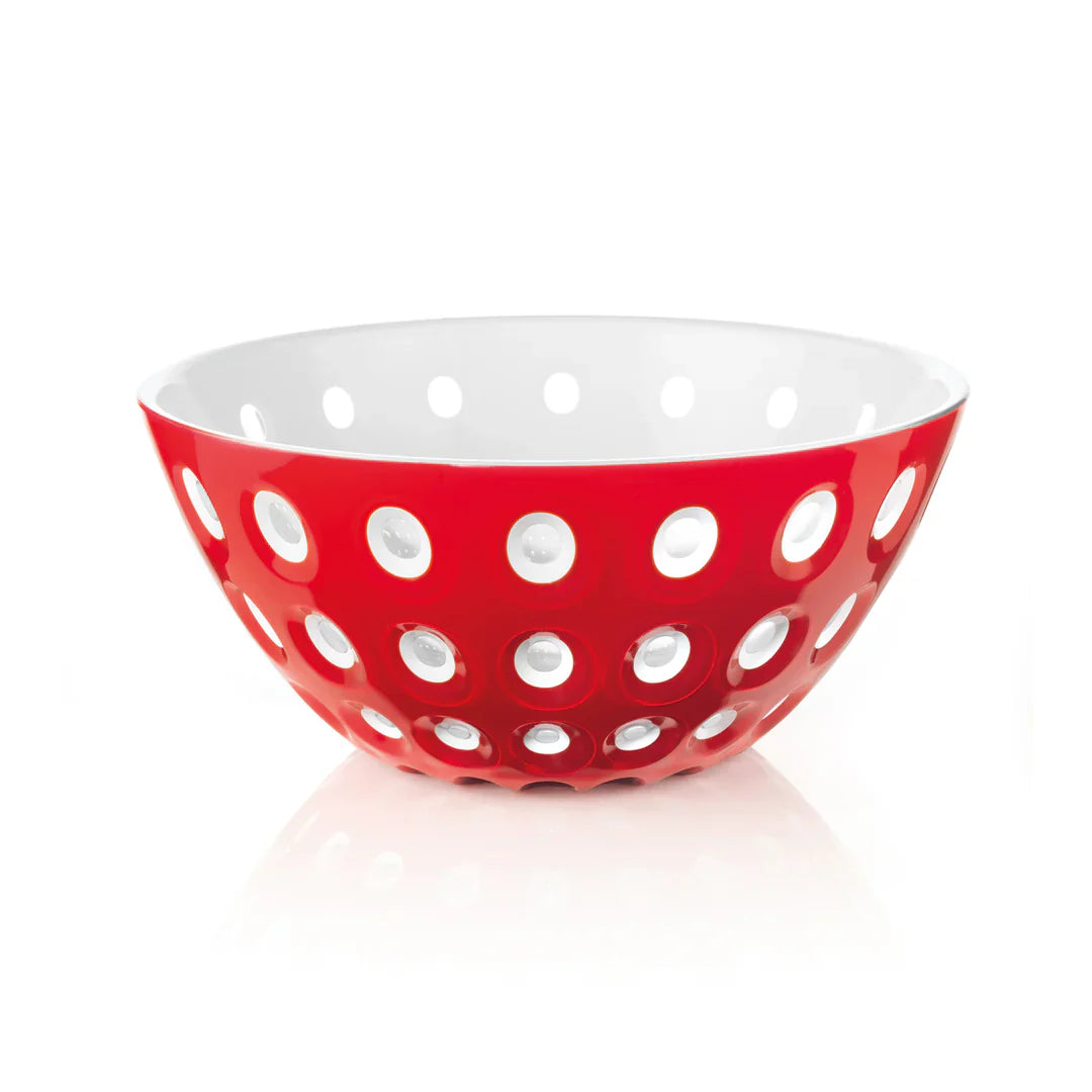 Guzzini Bowl 20cm Le Murrine Red/White/Transparent Red