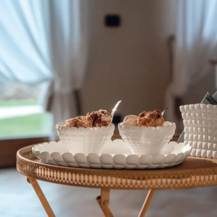 Guzzini M Tray Milk White 'Tiffany'