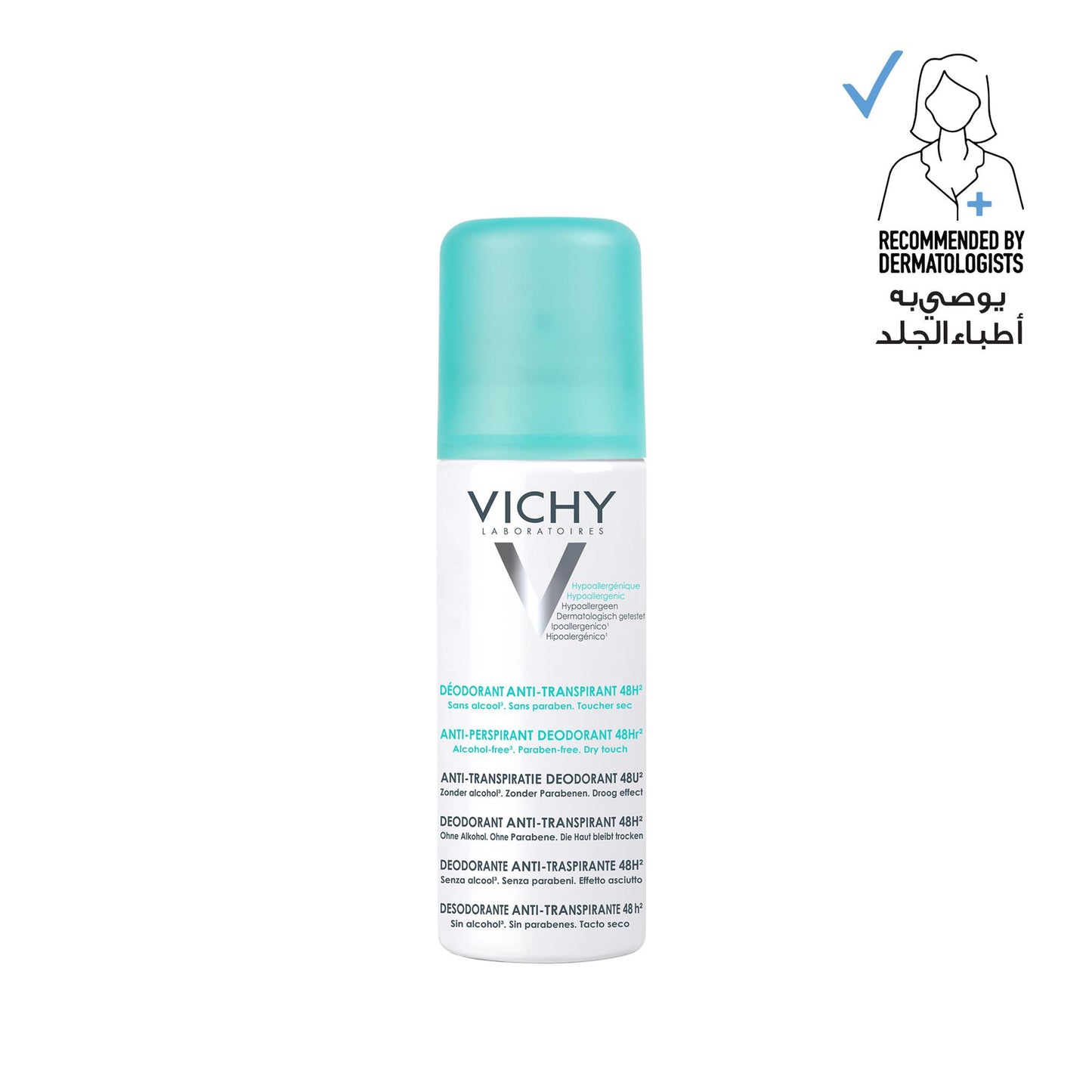 Vichy 48-Hour Anti-Perspirant Deodorant - Aerosol-125ML