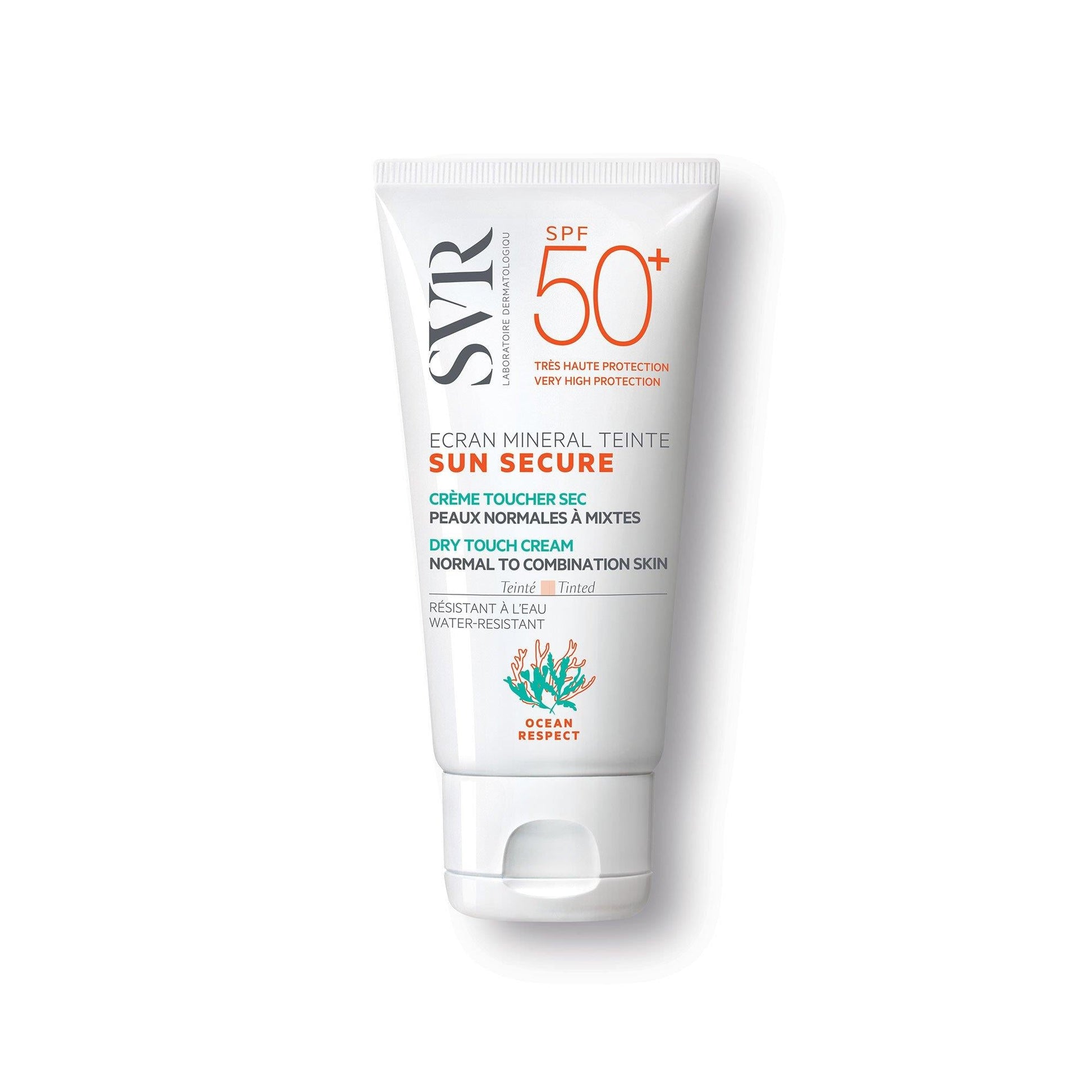 SVR Sun Secure Ecran Mineral Teinte SPF50+ Normal to Combination Skins - 60G