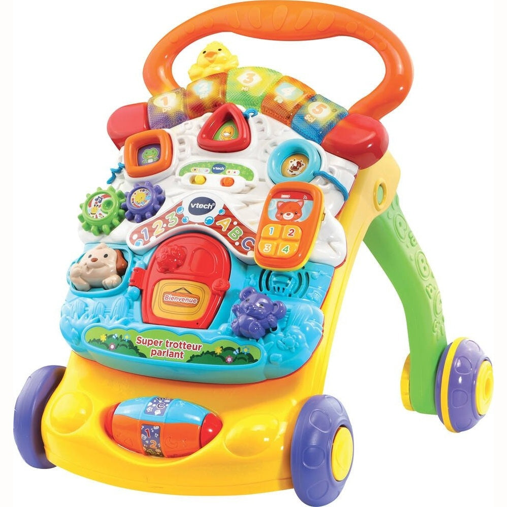 Vtech Baby Super Trotteur Parlant 2 en 1 Orange