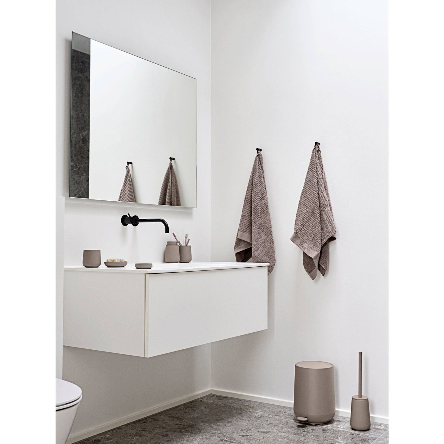 Zone Denmark Pedal Bin Nova Taupe 3L