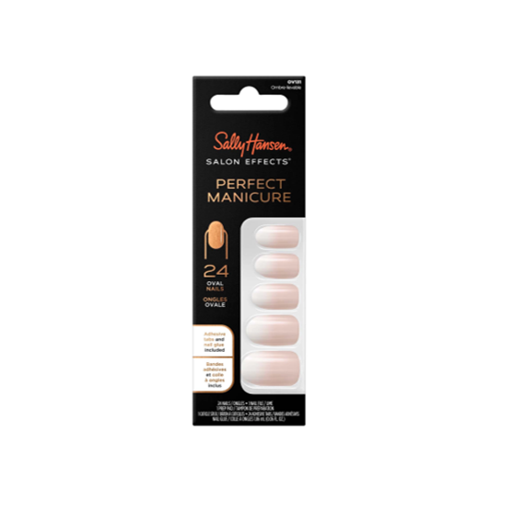 Sally Hansen Salon Effect Perfect Fake Nails Kit Oval Ombre Lievable - Medaid International