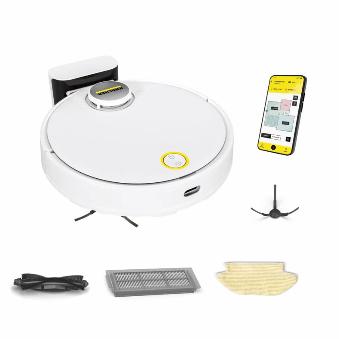 Karcher Robot Vacuum Cleaner with Wiping Function RCV 3