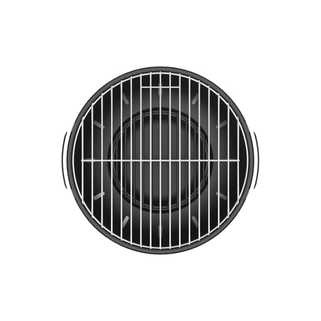 BergHoff Leo Portable Tabletop Barbecue Charcoal Grill, Black 2415601