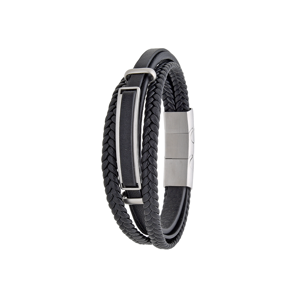 Polo Exchange Men Bracelet ST46-DSC0073 Coffee - Medaid International