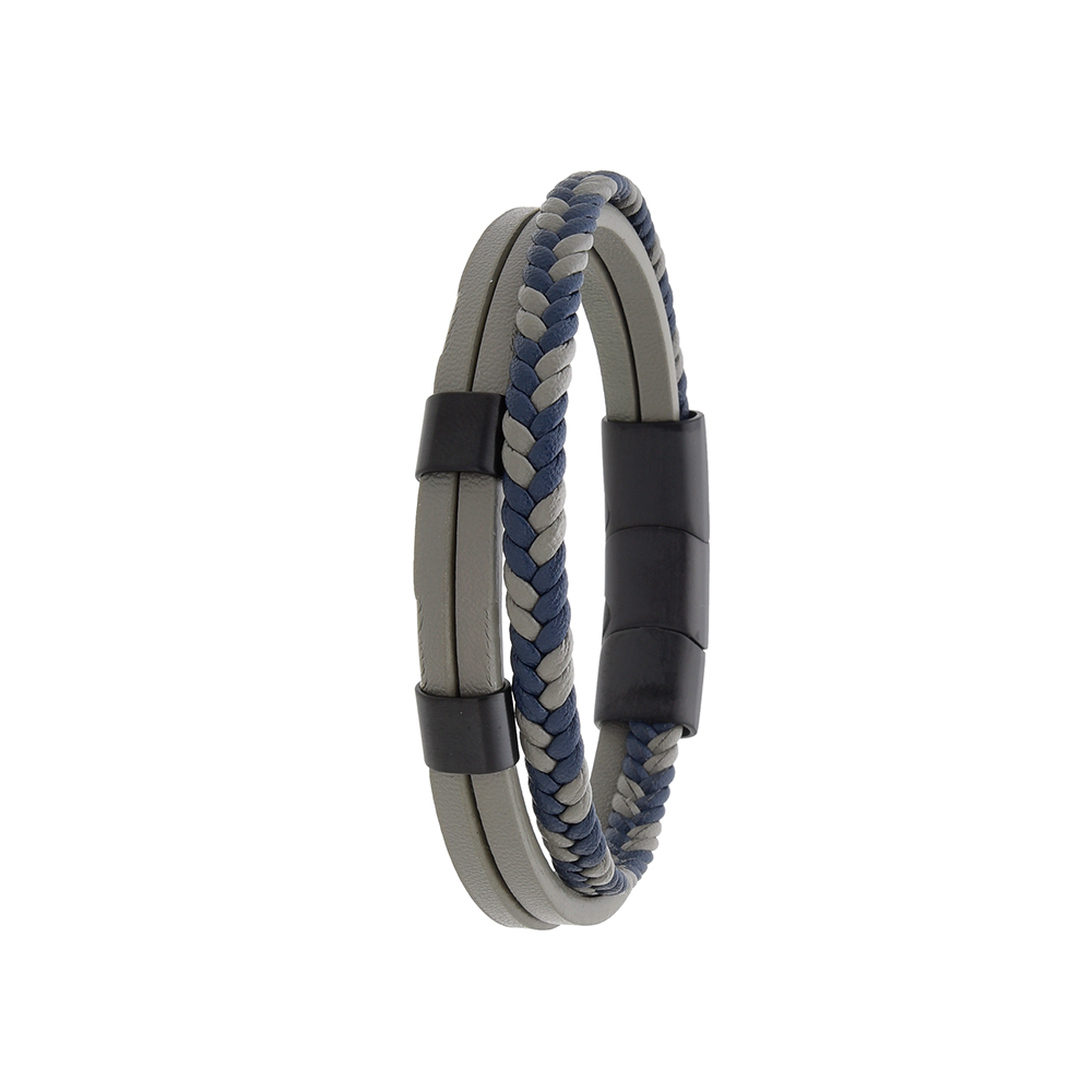 Polo Exchange Men Bracelet ST46-DSC0180 Grey - Medaid International