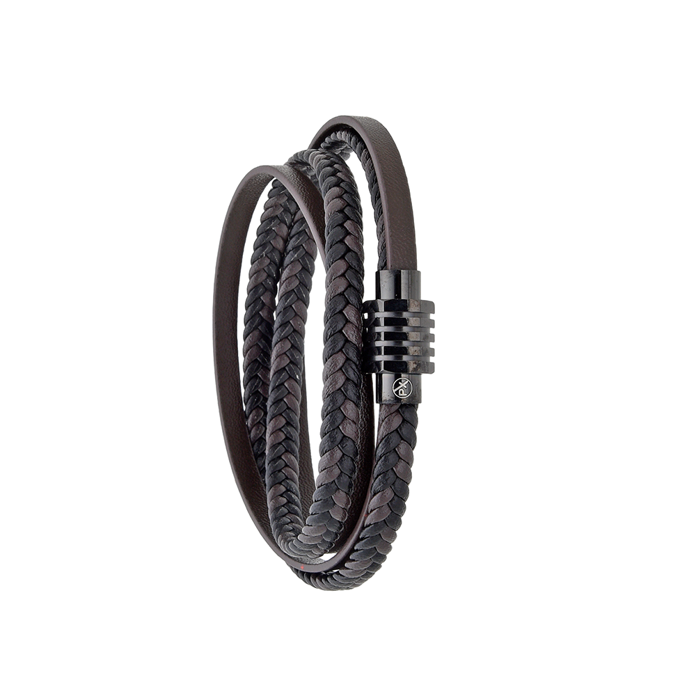 Polo Exchange Men Bracelet ST46-DSC0074 Coffee - Medaid International