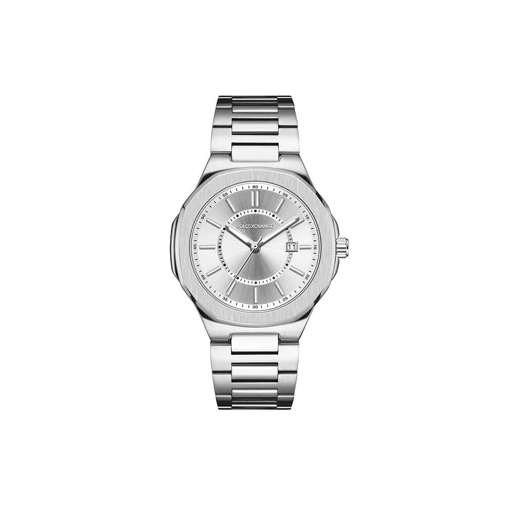 Polo Exchange Silver Watch For Him PXW455-03 - Medaid International