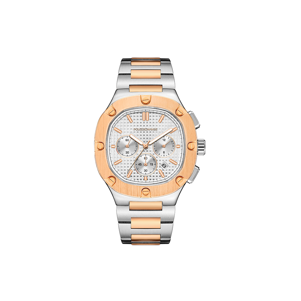 Polo Exchange Silver Watch For Him PXW456-02 - Medaid International