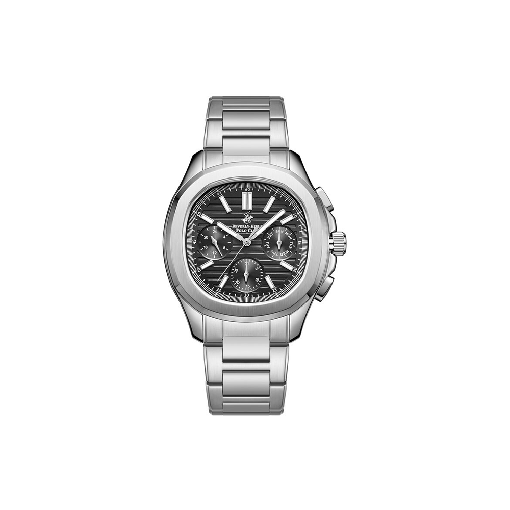 Beverly Hills Metal Silver Watch For Him BP3212X.350 - Medaid International