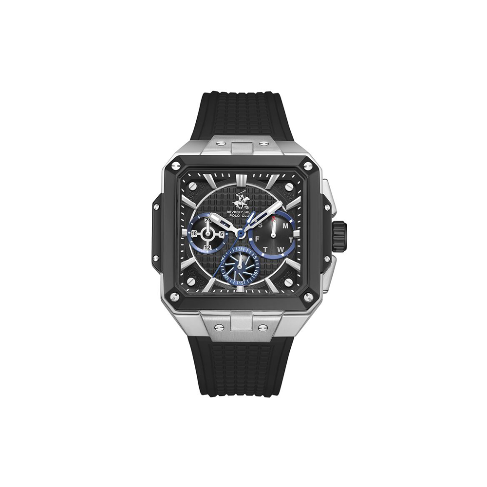 Beverly Hills Black Silicone Watch For Him BP3742X.361 - Medaid International
