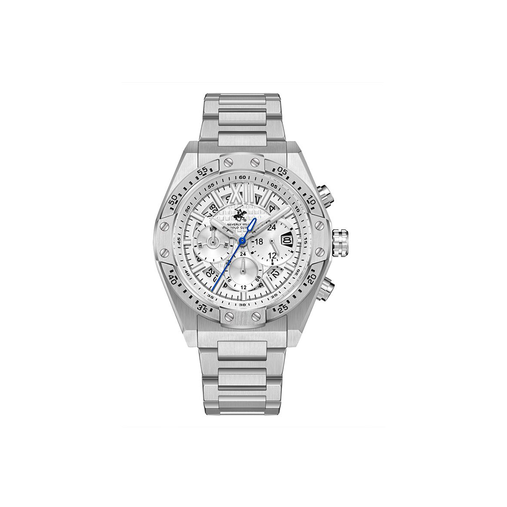 Beverly Hills Metal Silver Watch For Him BP3743X.330 - Medaid International