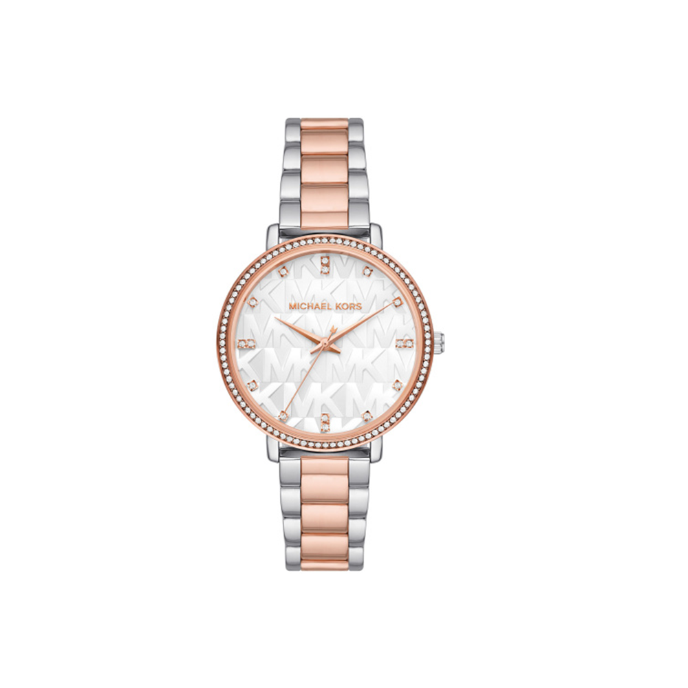 Michael Kors Pyper Three-Hand Two-Tone Alloy Watch - Medaid International