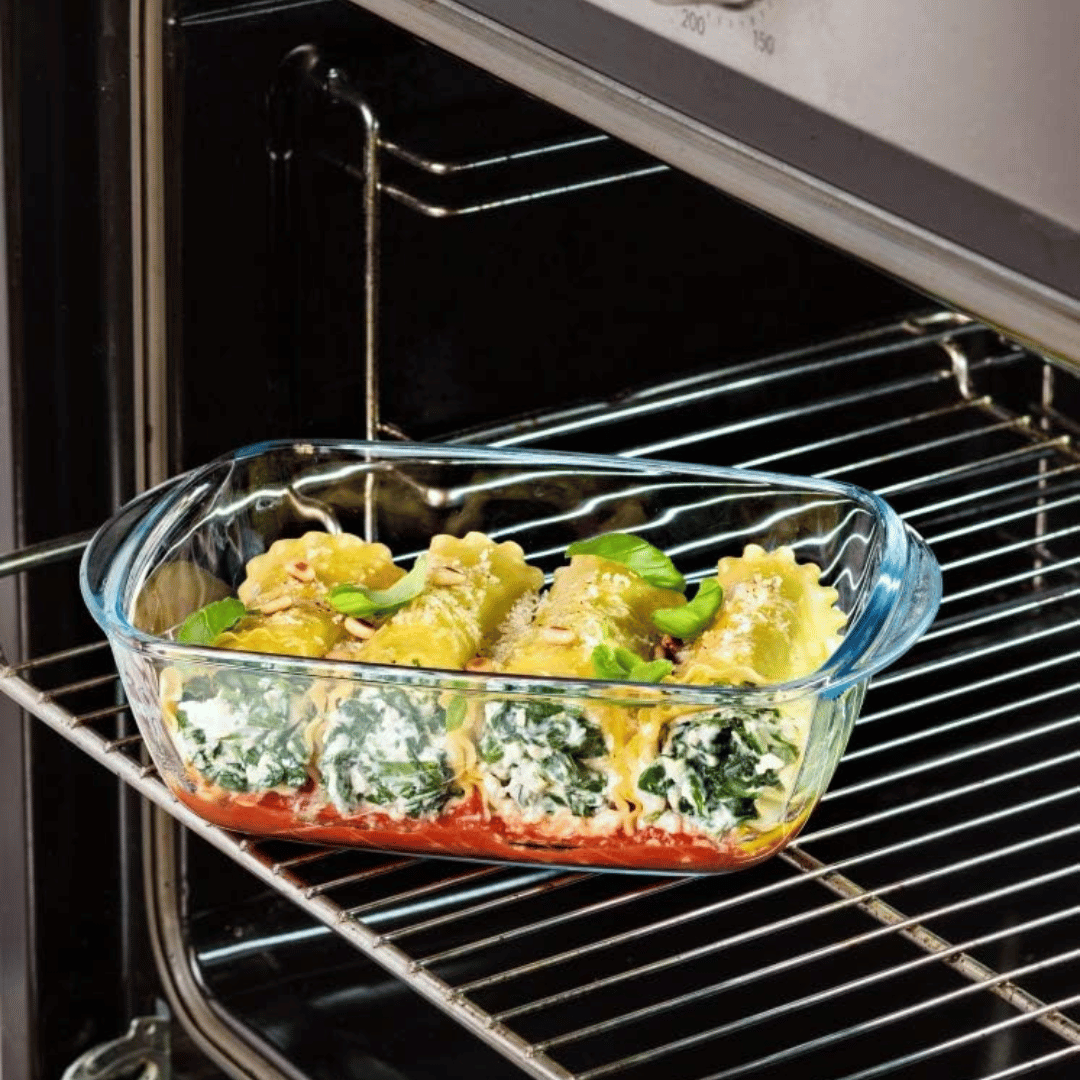 Pyrex Cook & Store Rectangular with Lid, Set of 3 Red, PY 913S660