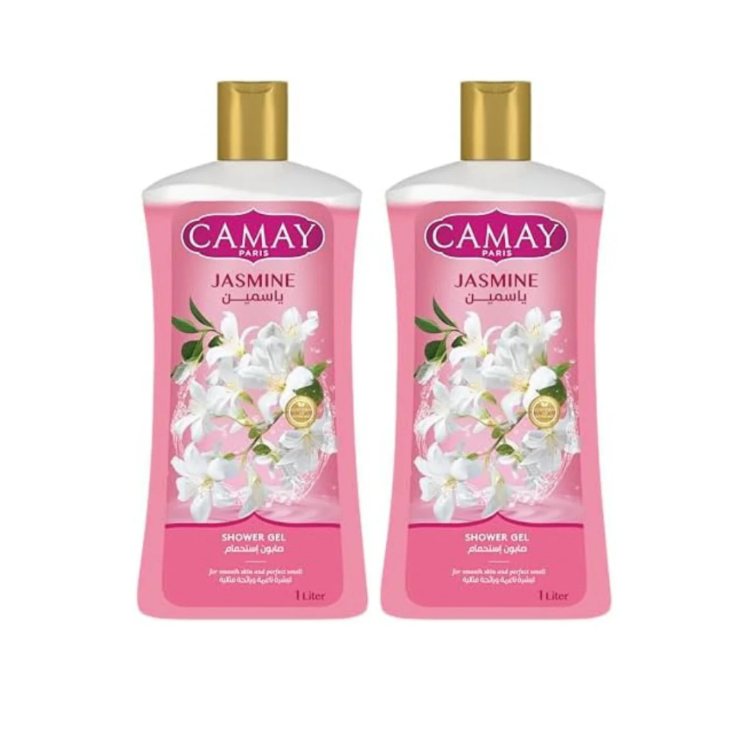 Camay Shower Gel Jasmine 1L, 2 @ 33% OFF