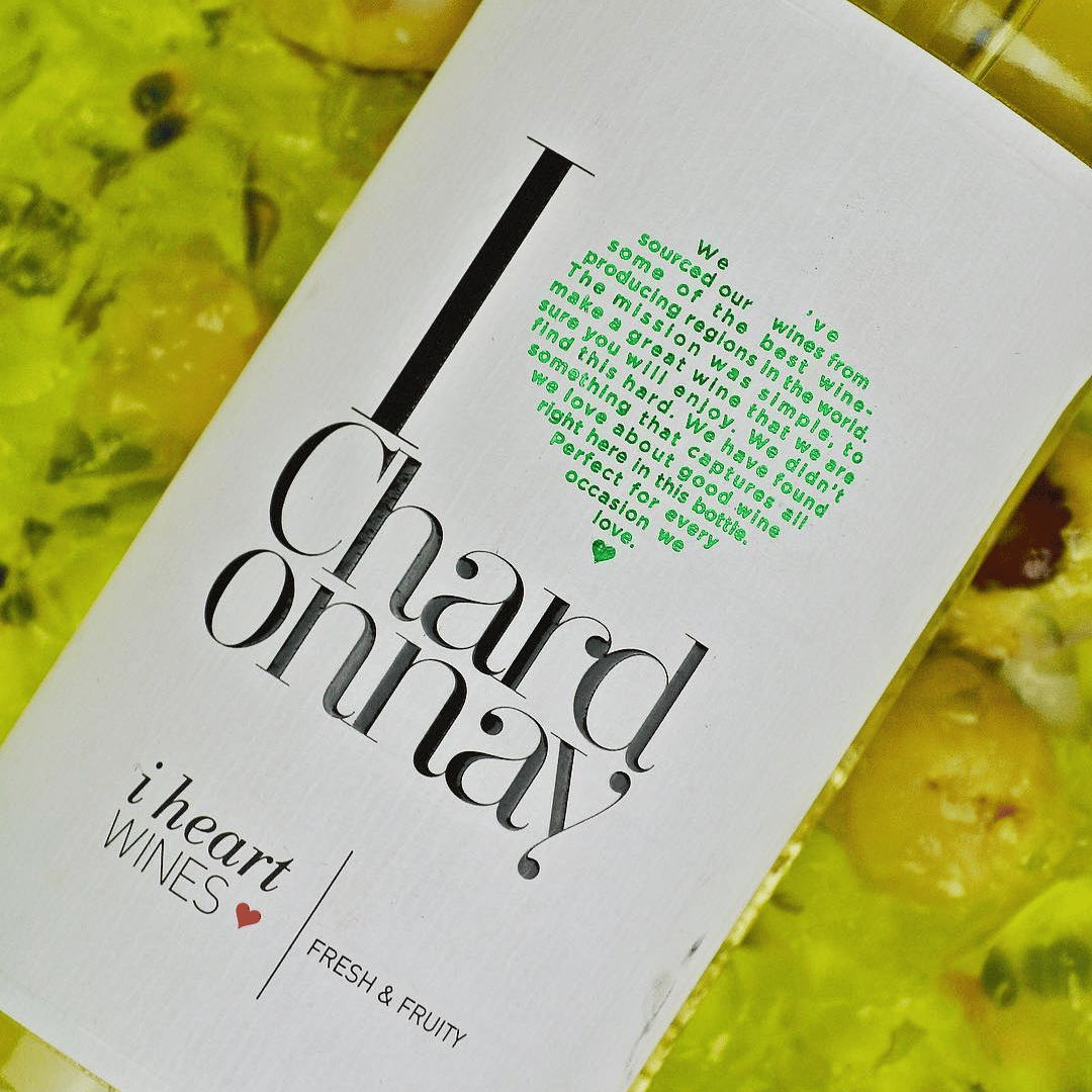I Heart Chardonnay White Wine 75cl