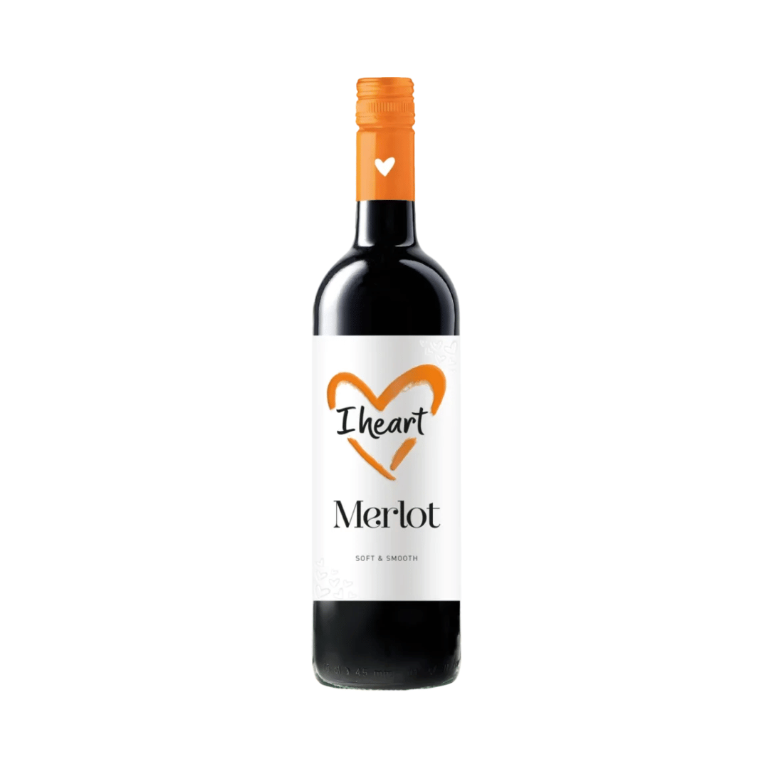 I Heart Merlot Red Wine 75cl