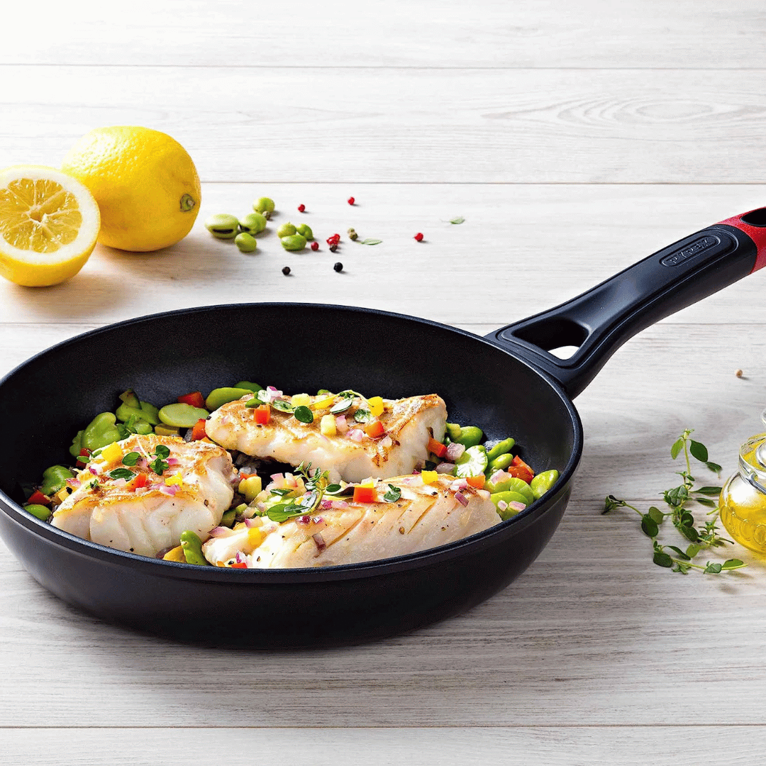 Pyrex Optima Set of 3 Frying Pans 20 + 24 + 28 cm
