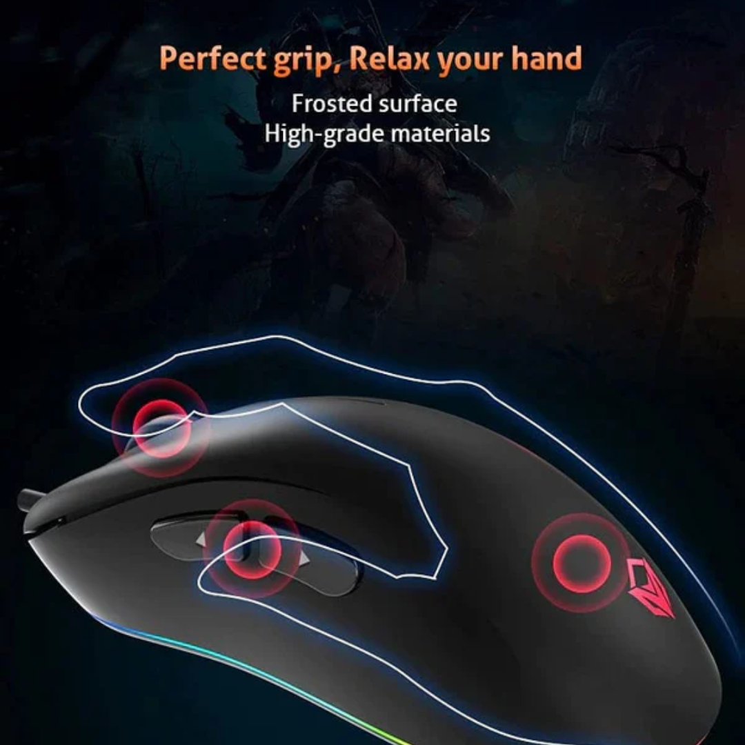MeeTion GM19 Usb Wired Optical Gaming Mouse With Fcc Standards - Medaid International