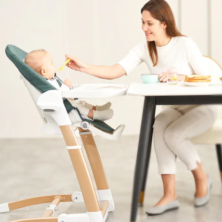 Miila - 3in1 Swing Highchair And Booster - Grey