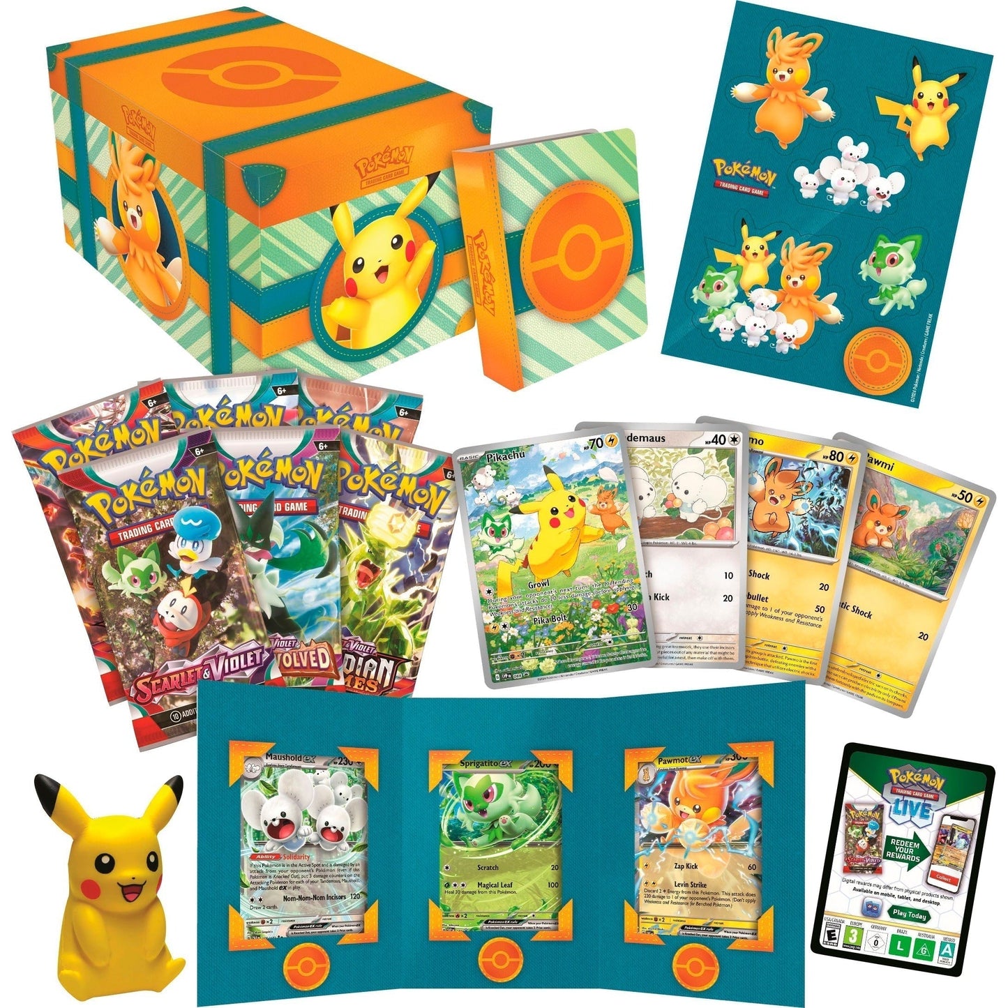 Pokemon TCG: Paldean Adventure Chest - Medaid International