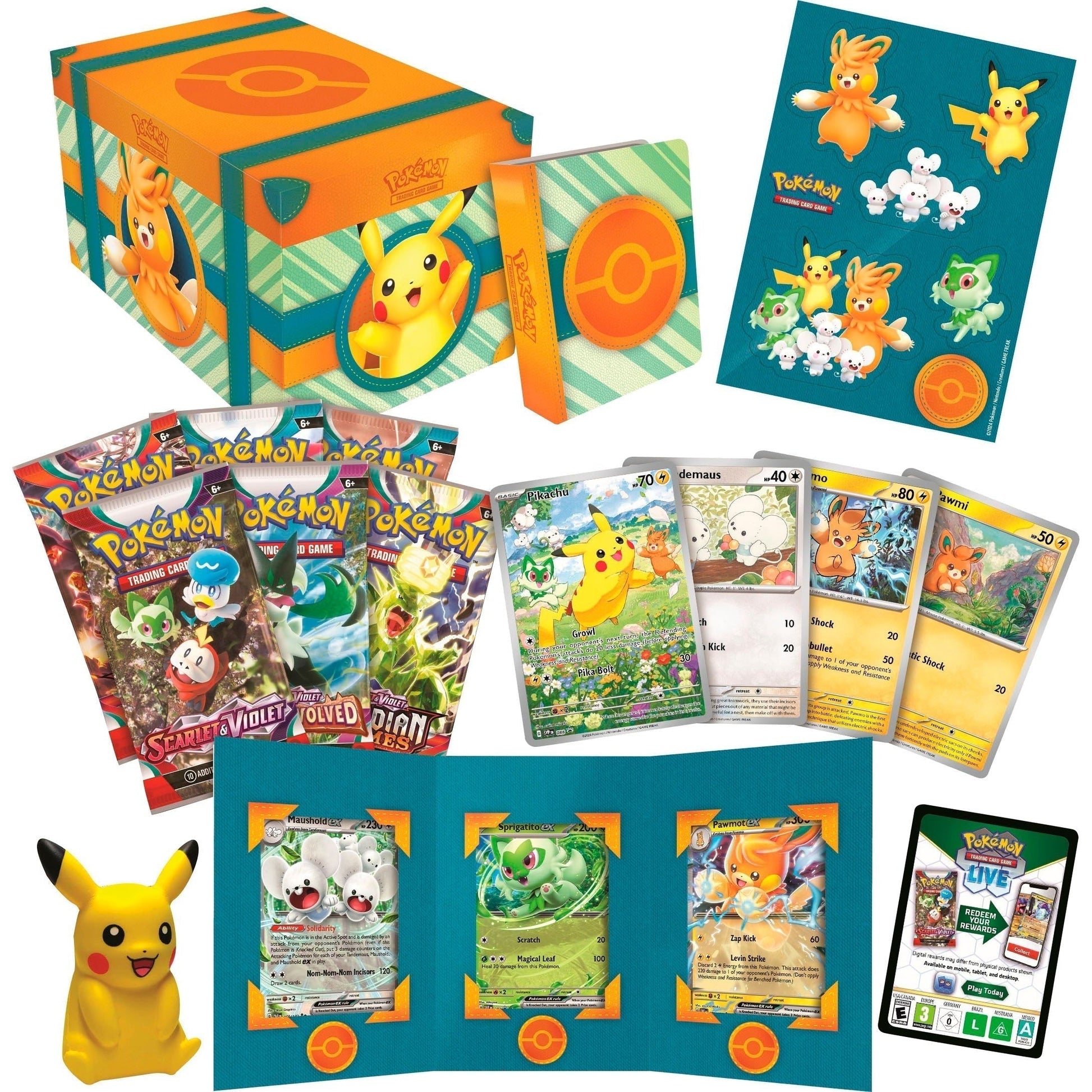 Pokemon TCG: Paldean Adventure Chest - Medaid International