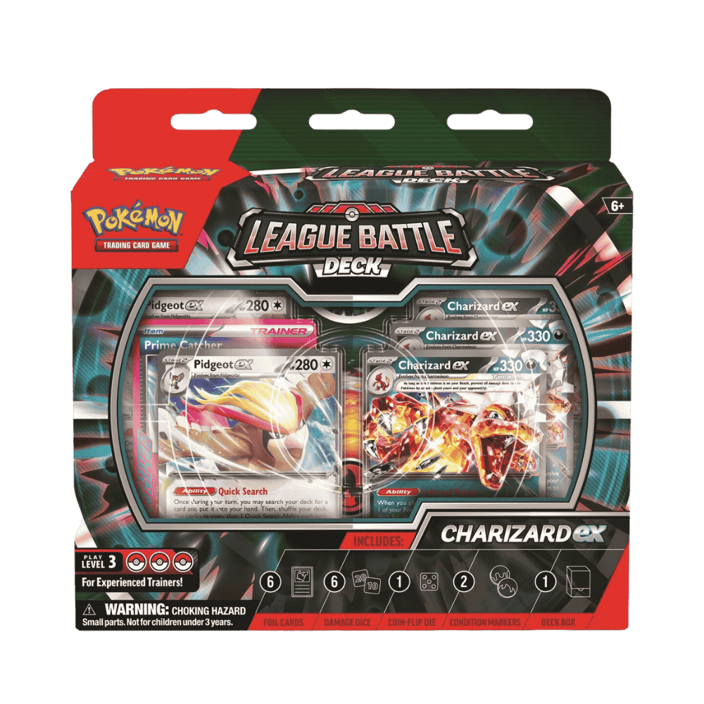 Pokemon TCG : Charizard EX League Battle Deck 2024 - Medaid International