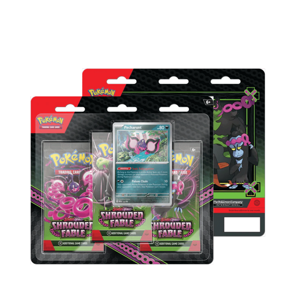 POKEMON TCG : Scarlet & Violet Shrouded Fable - 3 Pack Blister - Medaid International