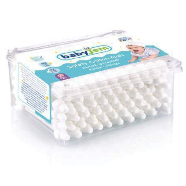 Babyjem Baby Ear Stick 60 Pcs Gentle Cotton Tips